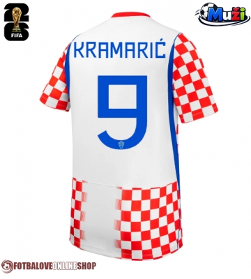 Chorvatsko Andrej Kramaric #9 Domácí Dres MS 2026 Krátkým Rukávem